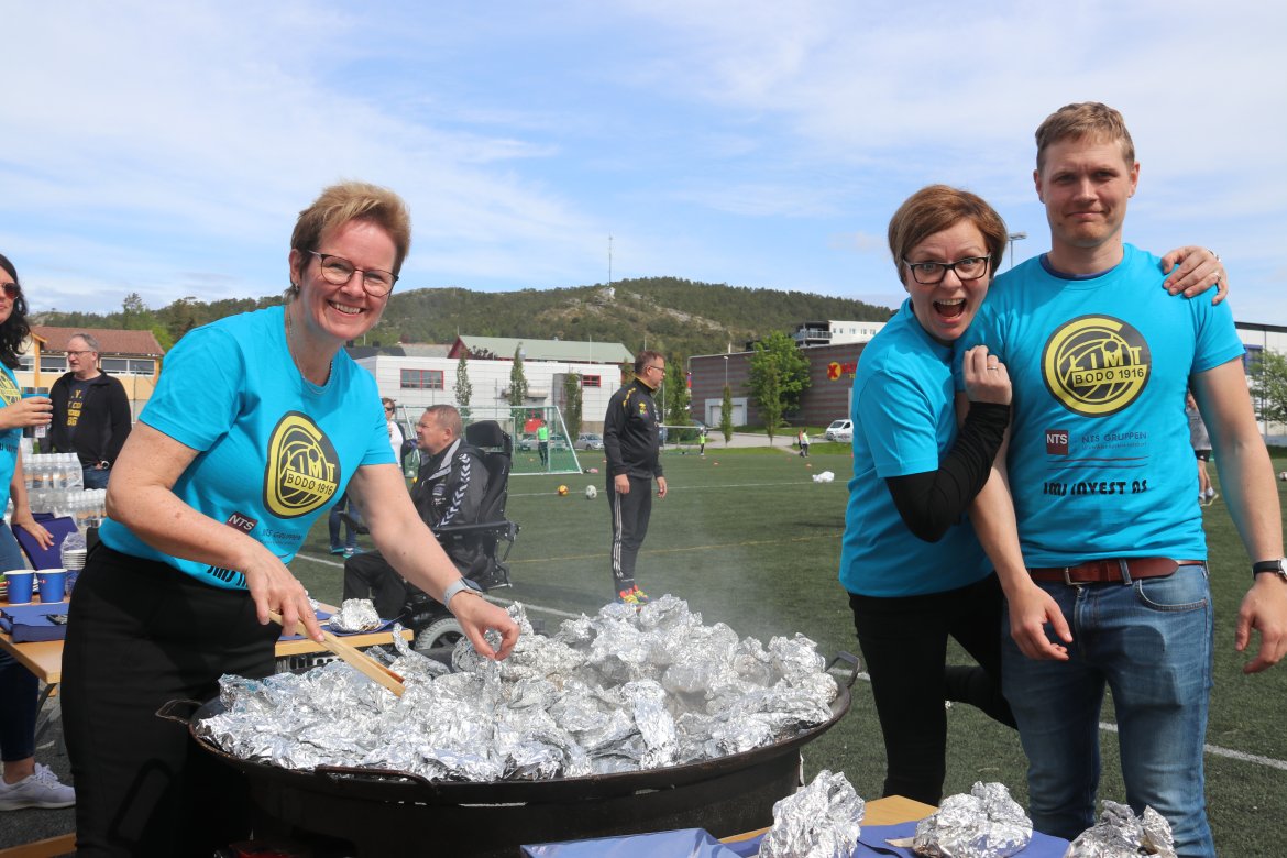 God mat ble servert!