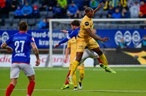 Amadou Konaté i kampen mot Vålerenga. 
