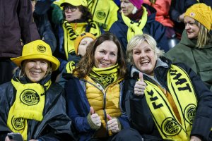 Supportere i Champions League, med Glimtartikler. 