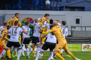 Bodø/Glimt mot Rosenborg på Aspmyra i 2019.