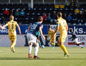Bodø/Glimt mot Strømsgodset på hjemmebane.