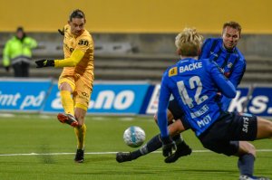 Amor Layouni under kampen mot Stabæk.