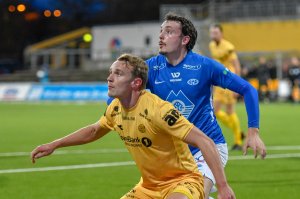 Marius Lode under hjemmekampen mot Molde.