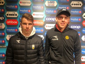 Runar Hauge og Jens Petter Hauge. 