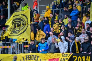 God trøkk på J-feltet under kampen mot Sarpsborg 08.