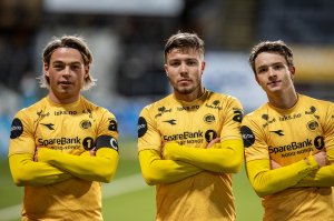 Patrick Berg, Fredrik André Bjørkan og Håkon Evjen.