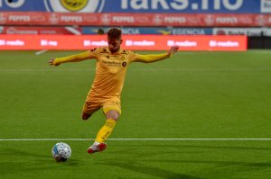 Philip Zinckernagel under kampen mot Stabæk.