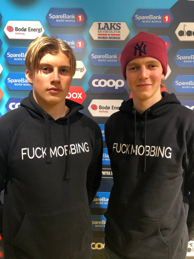 Martin Mjelde og Nicolai Moholt fra FM-Brand UB.