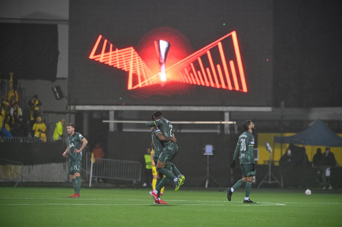 Tottenham feirer finalebillett i Europa League på Aspmyra i mai 2025
