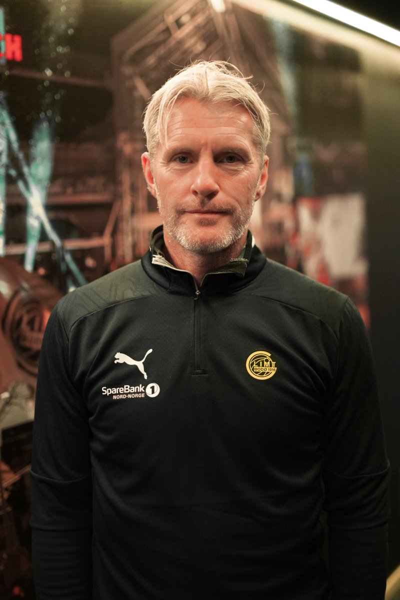 Cato Hansen ser fram til den første kampen. Foto: Vilde Hiller Rasmussen