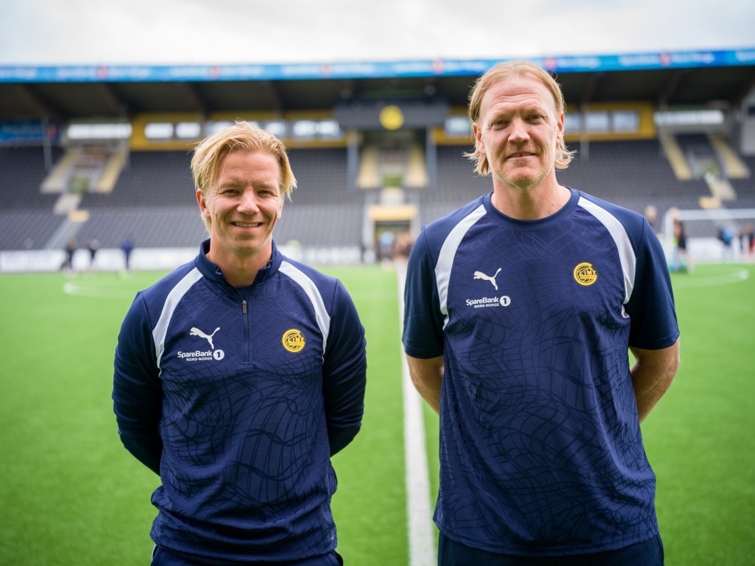 Øyvind Tjelde Haga og Thomas Mørk er gjenforent i Bodø/Glimt.