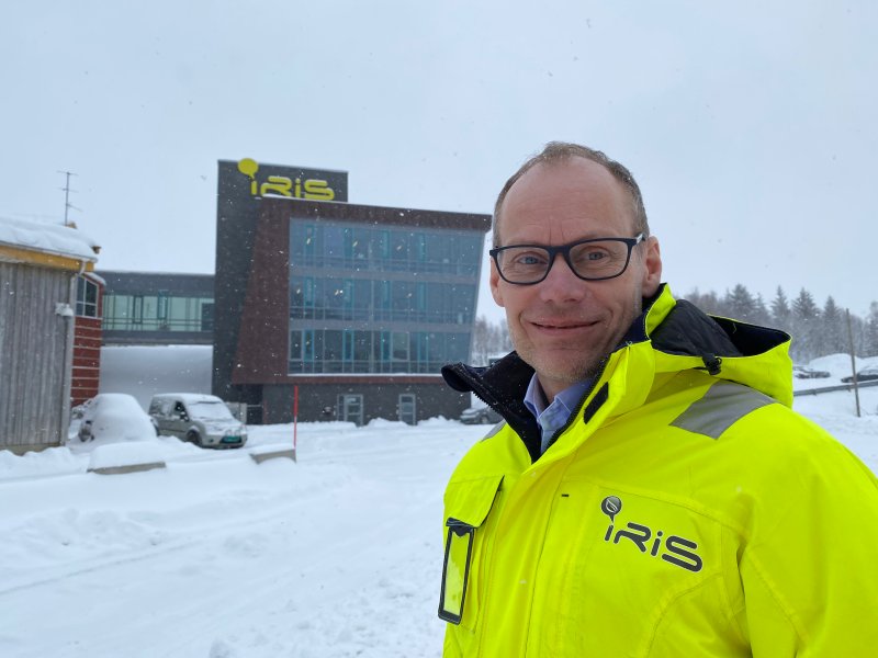 Bjørn Ove Moum, direktør i Iris Salten
