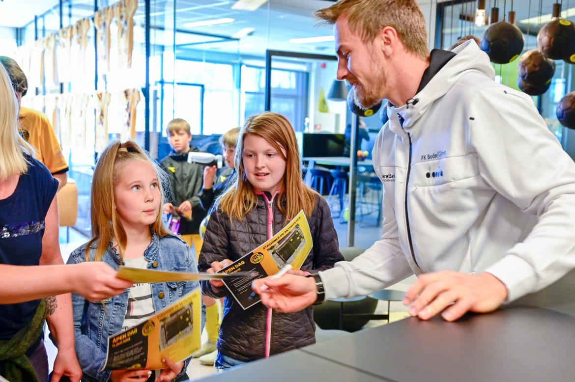 Ricardo Friedrich på Åpen dag.