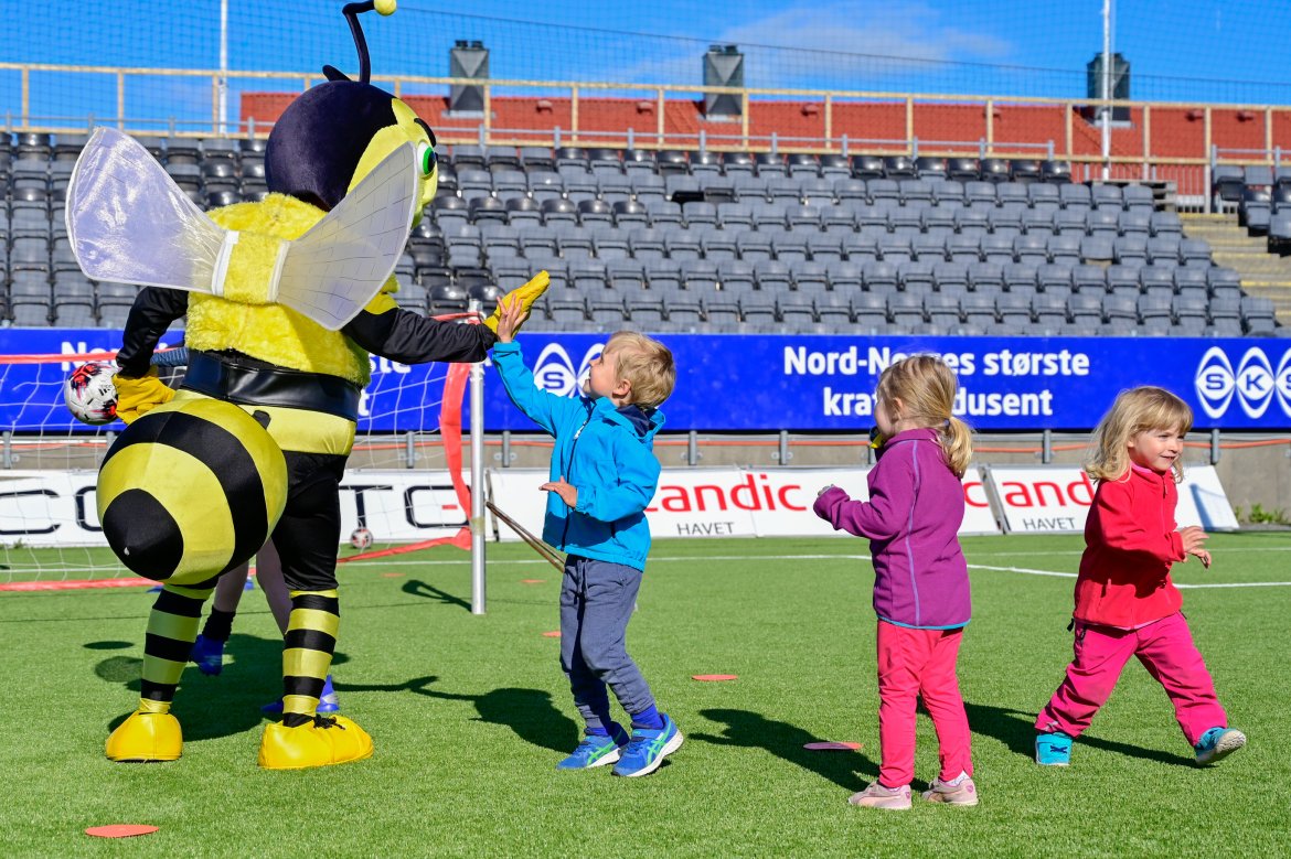 Putte på Åpen dag.