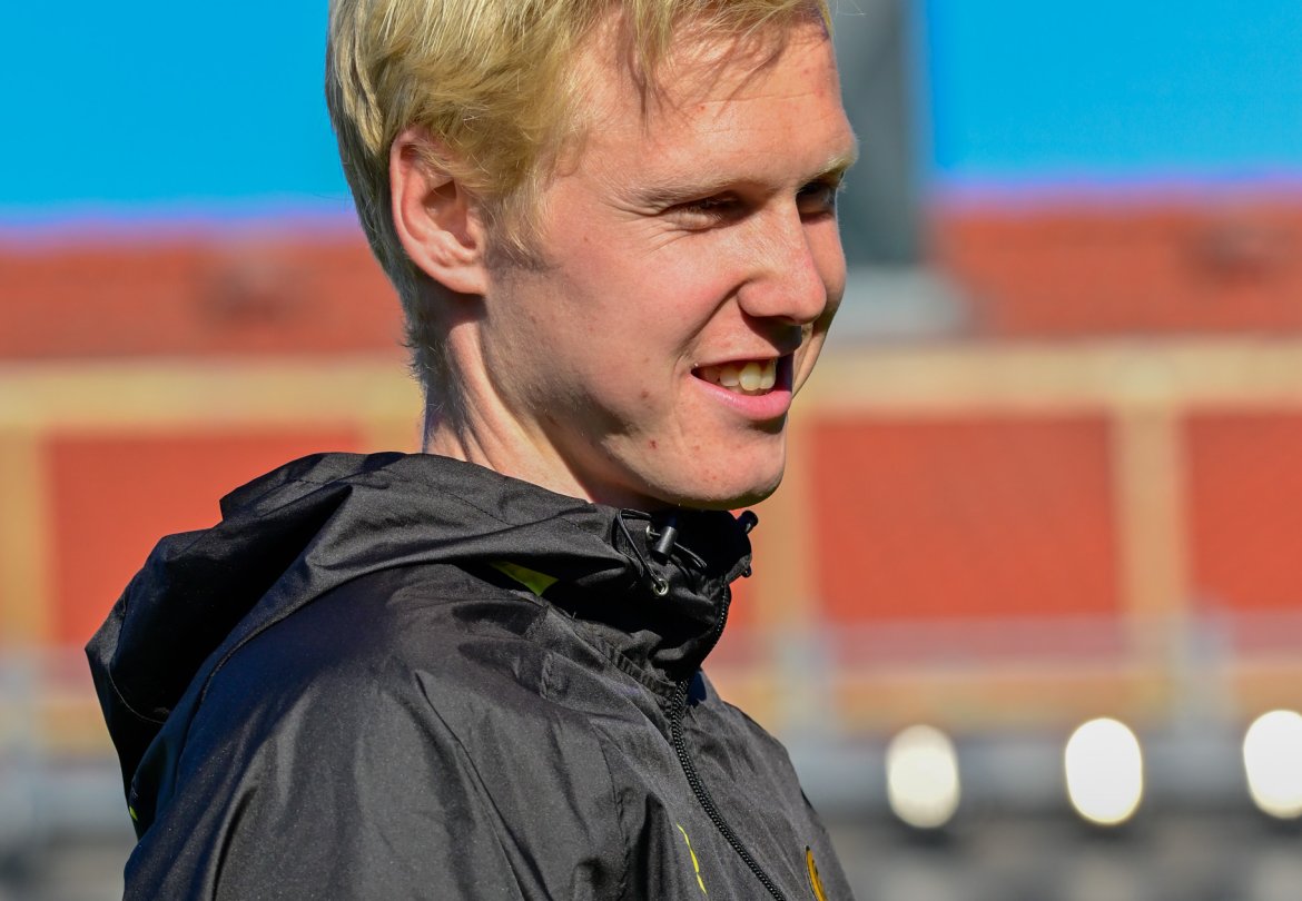 Even Bergan på Åpen dag.