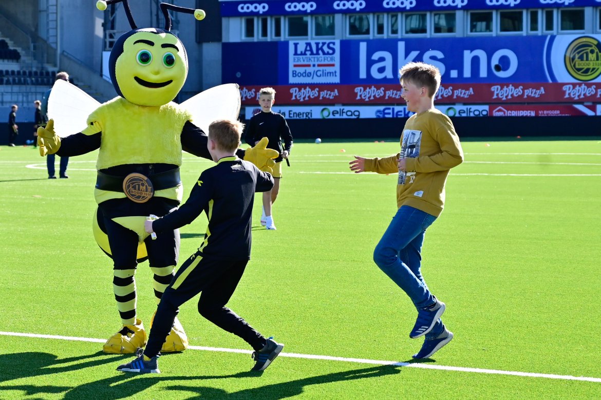 Moro med Putte på Åpen dag.