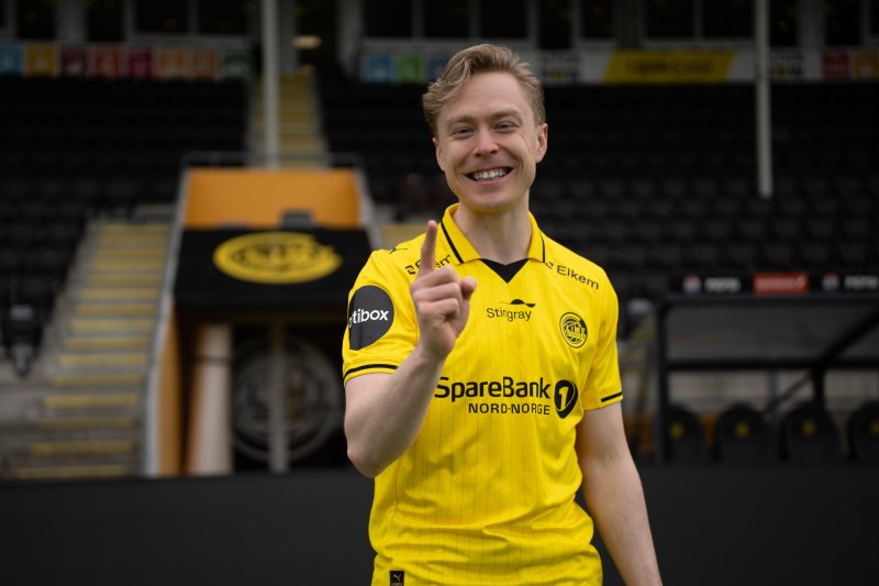 Ola Brynhildsen gleder seg til å spille på Aspmyra igjen. Foto: Rune Larsen