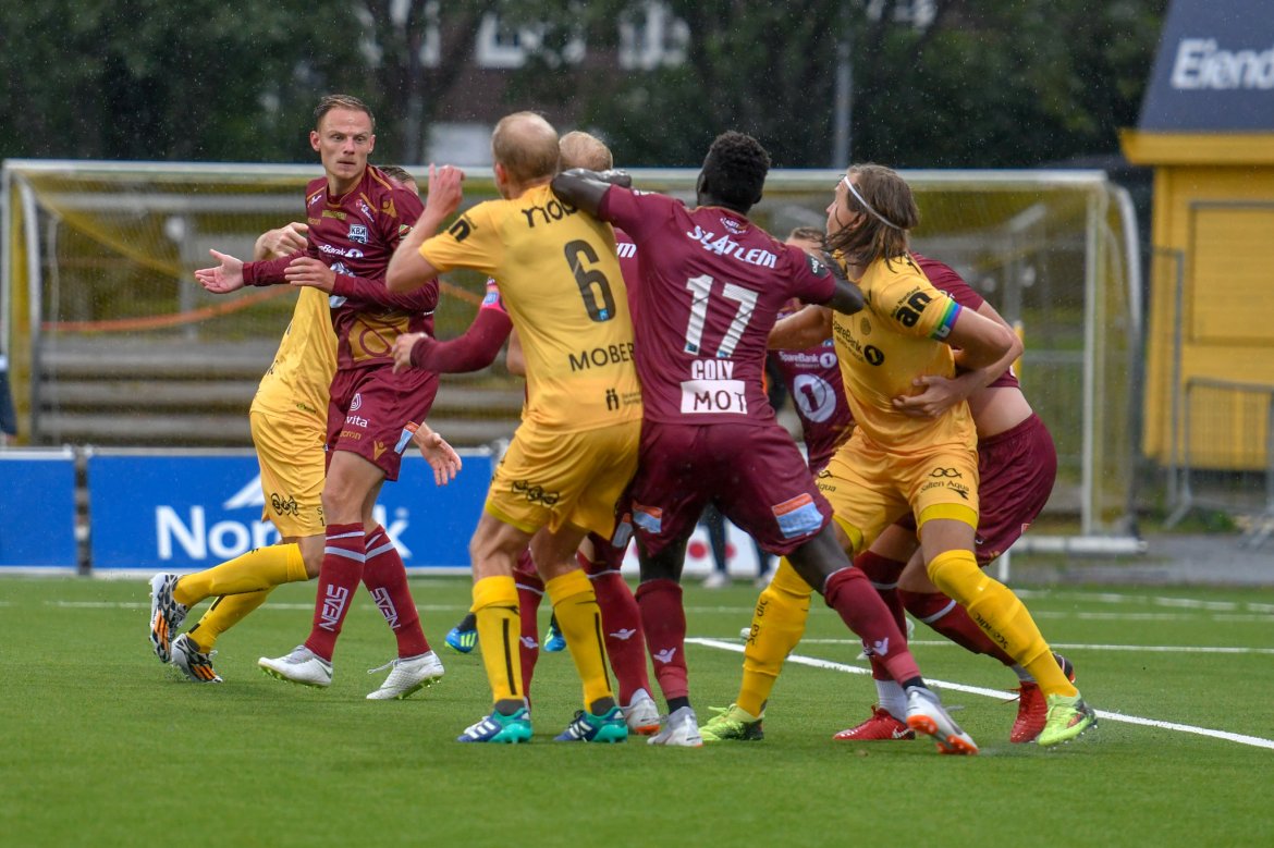 Bodø/Glimt mot Kristiansund.