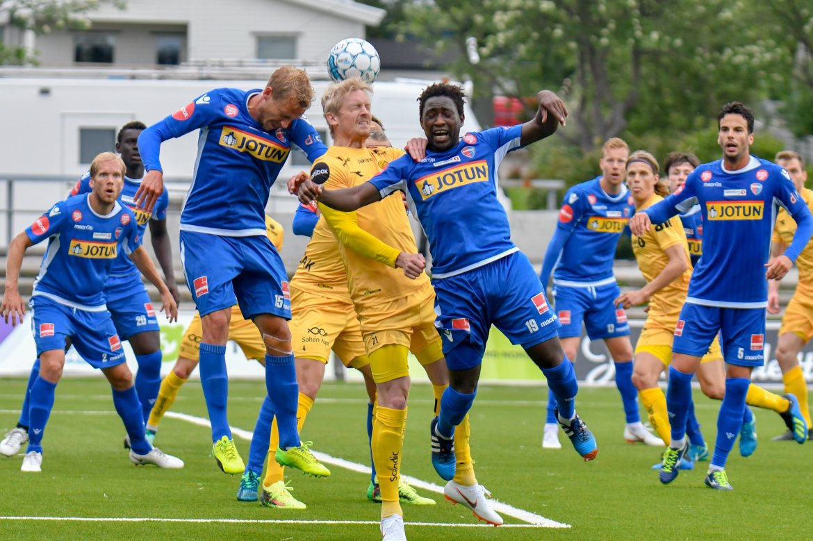 Geir André Herrem i duell mot Sandefjord.