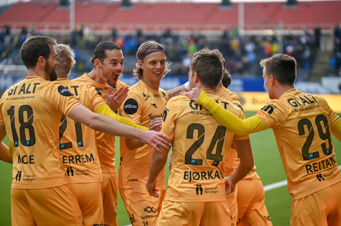 Fredrik André Bjørkan scoret mål i kampen mot Sarpsborg 08.