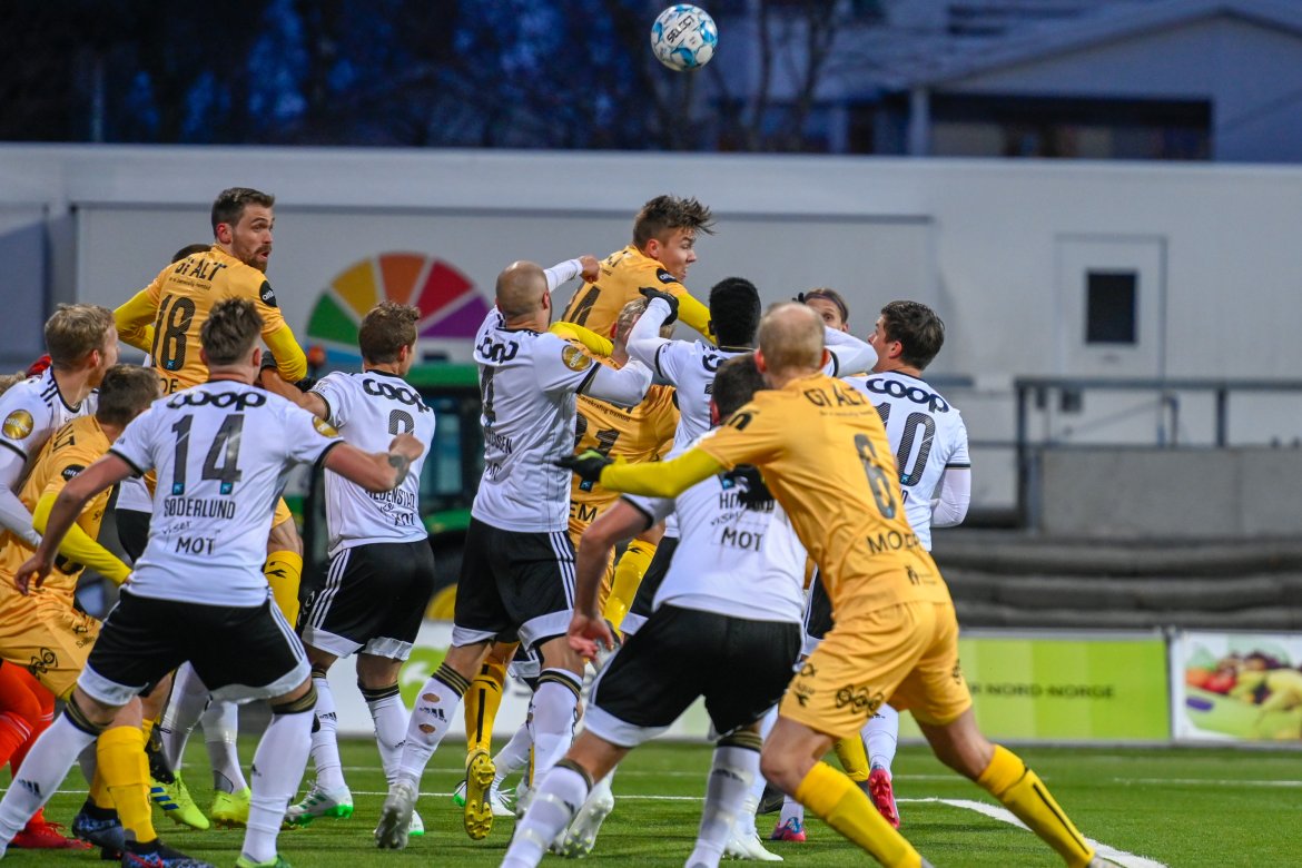 Bodø/Glimt mot Rosenborg 31. mars 2019.