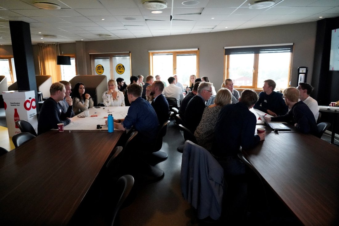 I workshopen etter VINN-treffet var det gode diskusjoner om vippepunkter i Salten. Både lokale aktører, men også tilreisende nasjonale aktører kom med gode innspill om utfordringer og løsninger! 